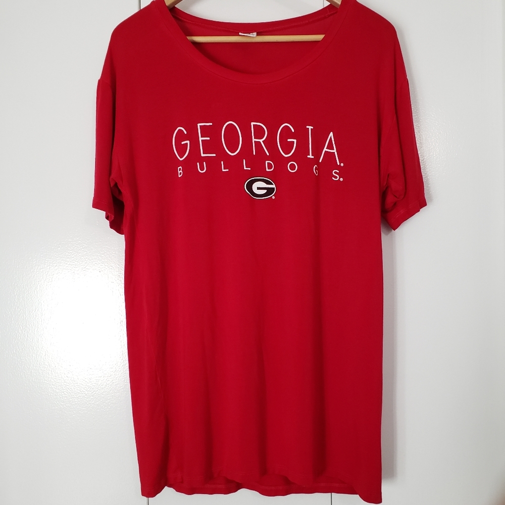 4/$25 Georgia Bulldogs soft T shirt size L/XL